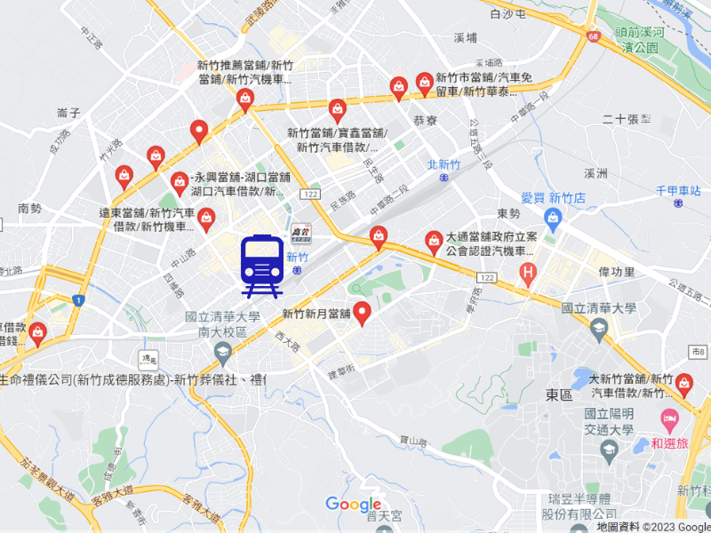 新竹借錢地圖